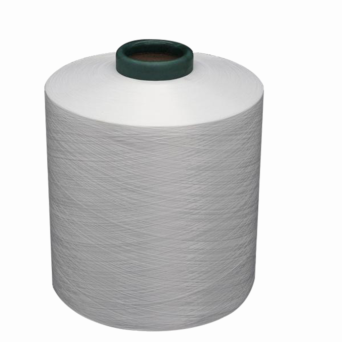 Polyester hvit silkegarn